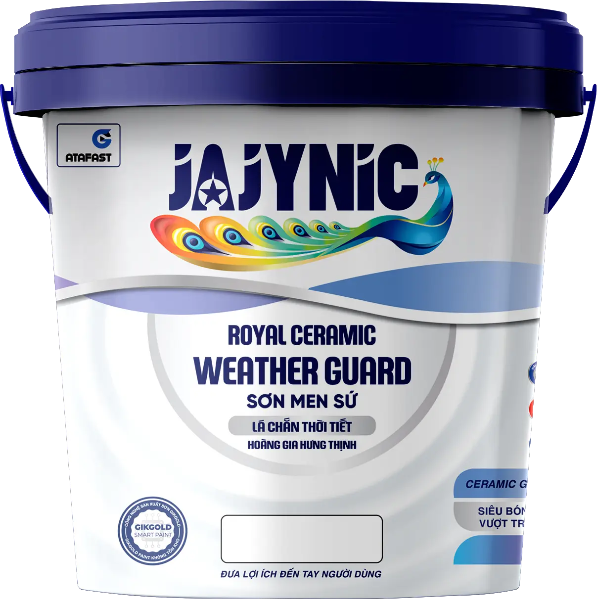 JAJYNIC Royal Ceramic Weather Guard Sơn Men sứ Lá chắn thời tiết hoàng gia hưng thịnh