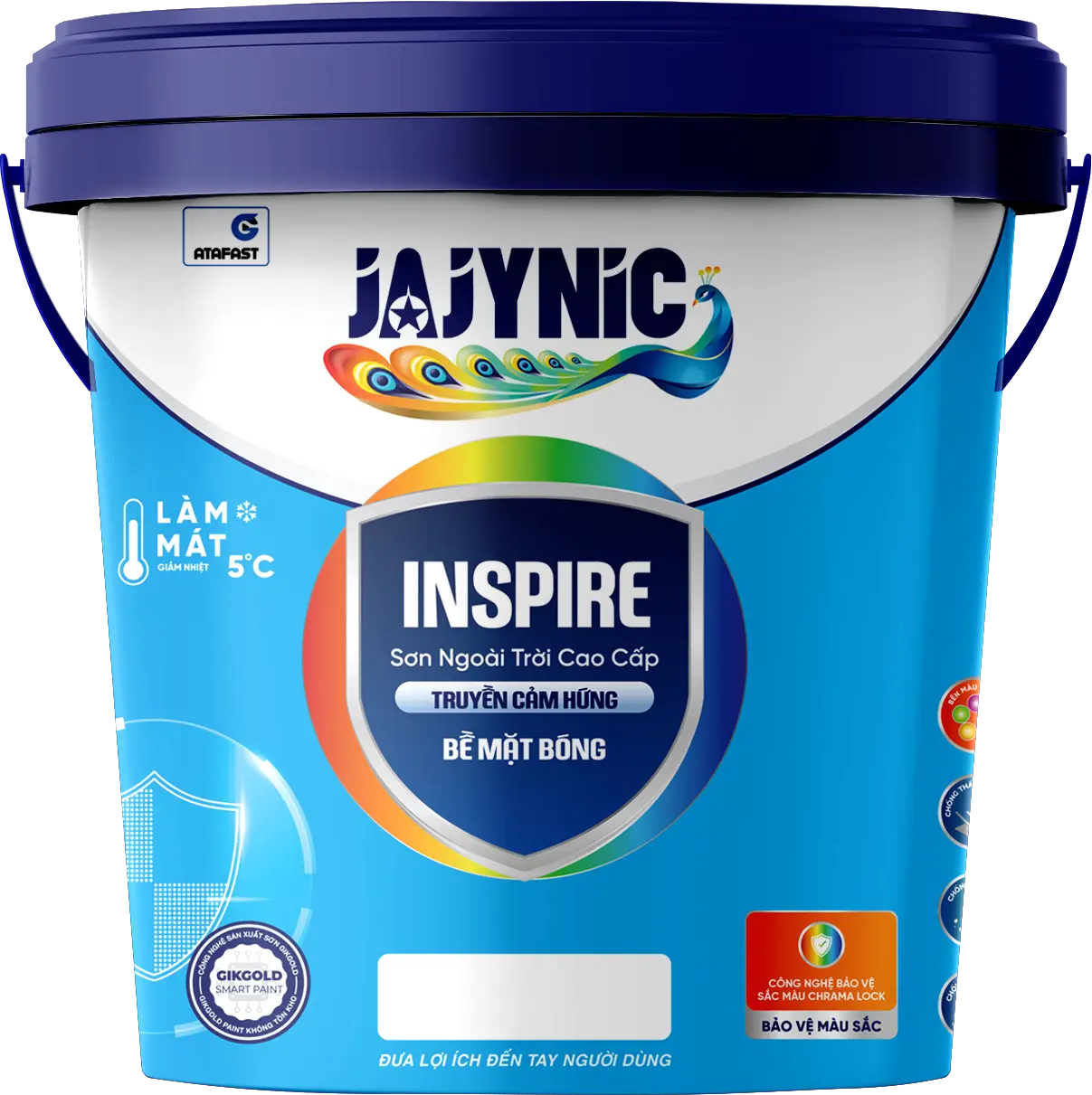 JAJYNIC Inspiring Sơn ngoài trời cao cấp Truyền cảm hứng Bề Mặt Bóng