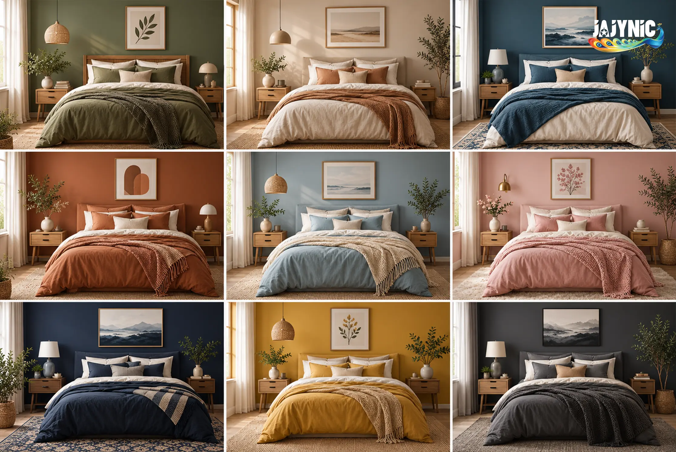 JAJYNIC Color Chart